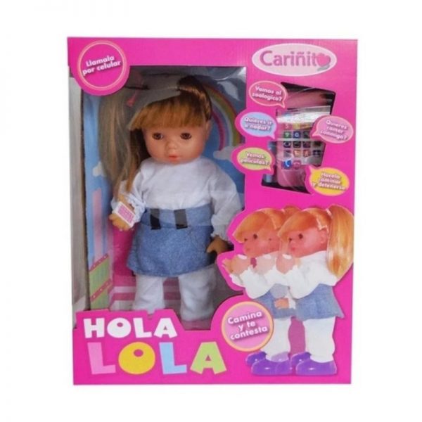 Muñeca Cariñito Hola Lola Camina