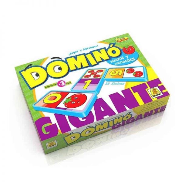 Domino Gigante Numeros Y Cantidades