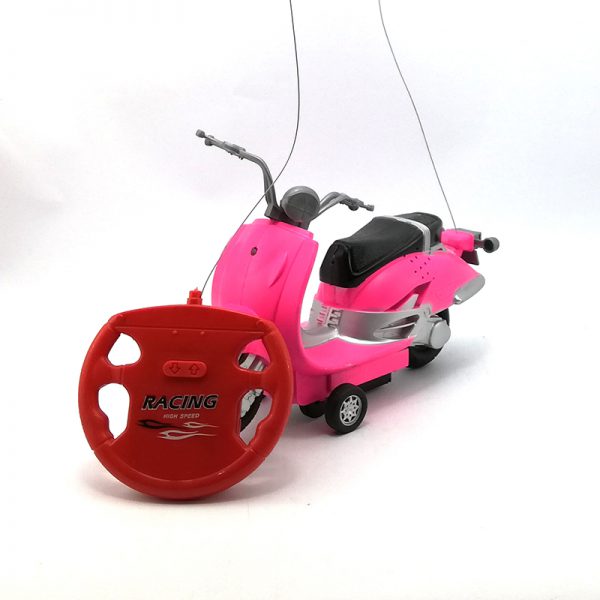 Scooter Moto Rosa Radio Control