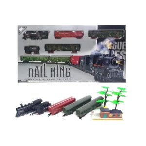 Pista De Tren En Caja Grande Rail King