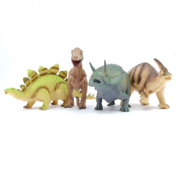 Dinosaurio Goma Mediano x1
