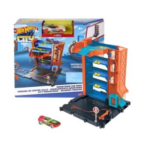 Hot Wheels City Centro De Estacionamiento
