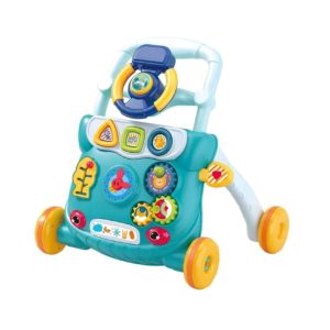 Caminador Volante Didactico Celeste Sonido